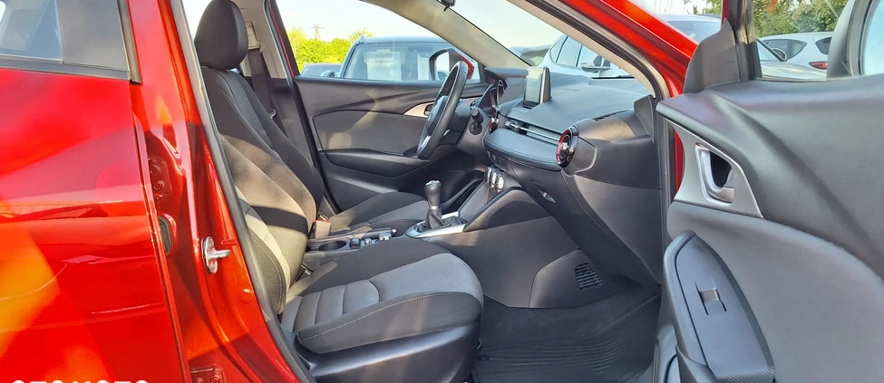 Mazda CX-3 cena 64800 przebieg: 90000, rok produkcji 2016 z Rawicz małe 436